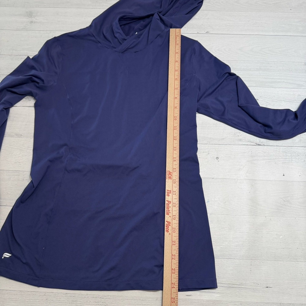 Fabletics women's purple hooded shirt‎ medium - Picture 4 of 6